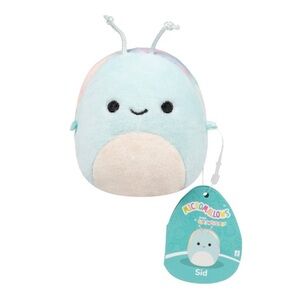 SID Squishmallows Snail Micromallows 2.5" NWT Plush- S1